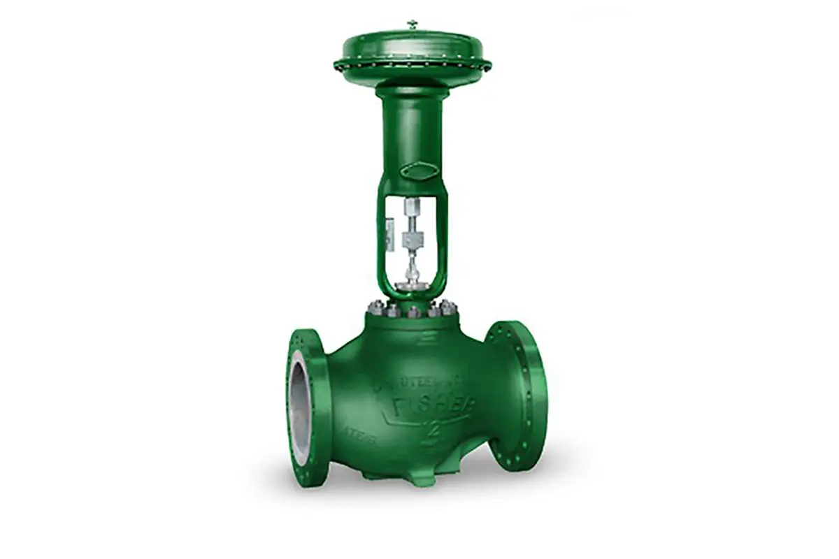 Fisher - شیر گلوب صنعتی مدل EZ